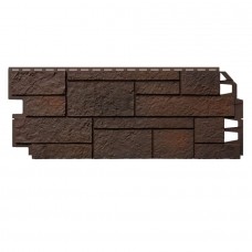 Фасадна панель VOX Solid SandStone Dark Brown 1х0,42 м