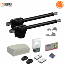 Автоматика для распашных ворот Roger Technology KIT MONOS4/220